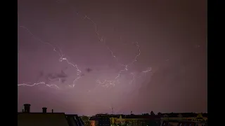 Gewitter über Berlin | 15.08.2023 zwischen 2:00 Uhr und 3:15 Uhr