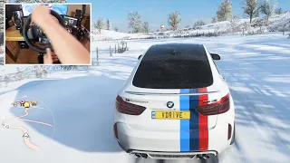 BMW X6 M - 2015 🔴 FORZA HORIZON 4 - LOGITECH G29