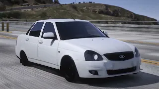 [GTA 5] LADA PRIORA, КРАСИВЫЕ КАДРЫ😻🔥