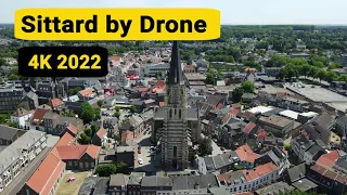 Sittard by drone 4K 2022 [] Limburg, Nederland