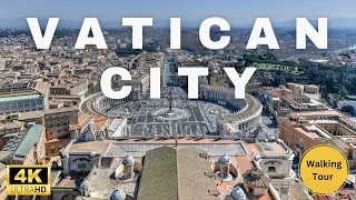 Rome Italy [4k] - Amazing Walking Tour In Vatican City - With Caption - September 2022