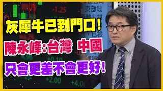 【#財經週末趴  獨家精華版】灰犀牛已到門口！陳永峰:台灣 中國只會更差不會更好！2024.05.25