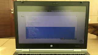 HP Elitebook 8470p Bios Boot Settings