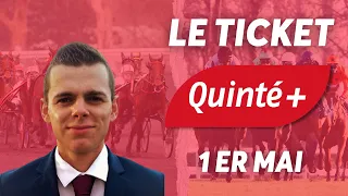 PRONOSTICS QUINTÉ+ DU 1 ER MAI - SAINT-CLOUD