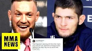 Conor McGregor Says Khabib's UFC 219 Performance was "Dog S***!"Khabib Responds!