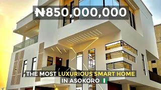 Inside the MOST LUXURIOUS SMART HOME in Abuja, Nigeria! 🇳🇬