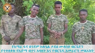Ethiopia News - የፋኖ ምሕረት ፦ ከሚኒሻነትና አድማ በታኝነት ወደ ፋኖነት።              ግንቦት 16/2016 ዓም