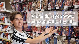 Visite et découverte du rayon WWE chez Smyths Toys !!!!! @SmythsToys_Fr