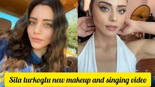 Sila turkoglu new makeup and singing video#Emanet#halil Ibrahim