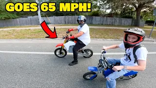 THESE ELECTRIC DIRT BIKES ARE SO FAST!