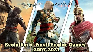 Evolution of Anvil Engine Games 2007-2021