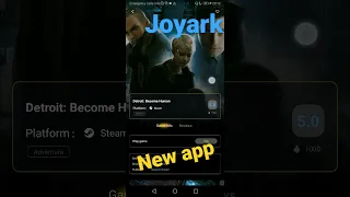 joyark is an for mobile users who wana play console or pc games