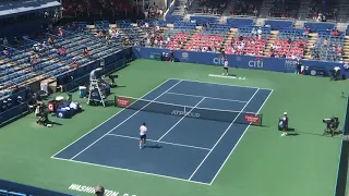 Beautiful  KORDA's inside-out backhand ! | Washington citi open