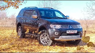 Mitsubishi Pajero Sport II видео с квадрокоптера DJI Spark