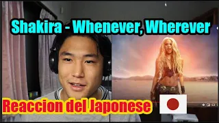 Shakira Whenever Wherever (Japanese Reaction)