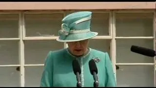 Queen dedicates memorial to WW2 code breakers 15.07.11