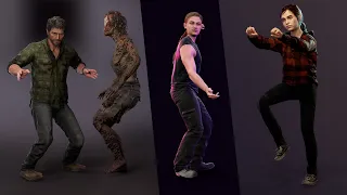 The Last of Us Characters Dancing Compilation | Never Let Me Down Again - Depeche Mode
