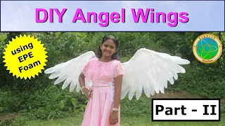 DIY Angel Wings (Part II) || Cosplay Wings