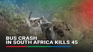 Bus accident in South Africa kills at least 45