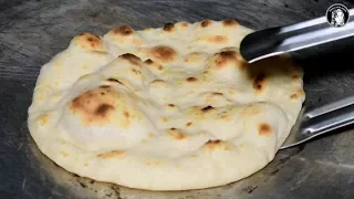 Tawa Naan Recipe (No Oven No Yeast) - Naan without Tandoor - Naan Recipe without yeast