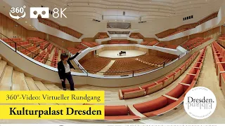 360°-Video: Rundgang durch den Kulturpalast Dresden