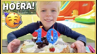 LUAN iS VANDAAG JARiG! ( 10 jr) 🥳 | Bellinga Vlog #2549