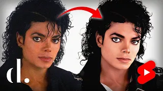 ⁠ Michael Jackson's 'New Look' For The Bad Album #Shorts | the detail.