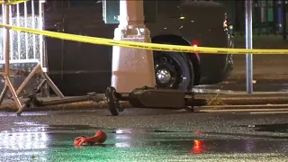 Man riding scooter critically hurt in Lower Manhattan hit and run