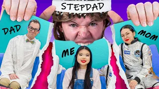 Dad Vs Stepdad! Funny Parenting Hacks | Jock Vs Nerd Situations by Crafty Hacks