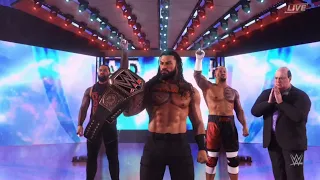 Roman Reigns entrance Witn Bloodline in WWE2K24