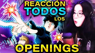 REACCIONANDO POR PRIMERA VEZ A LOS OPENINGS DE MOB PSYCHO