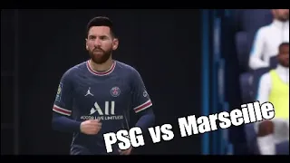 PSG vs. Marseille Ligue 1 FIFA 22