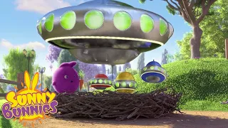 SUNNY BUNNIES - The Alien Spaceship | Season 4 | Cartoons for Children