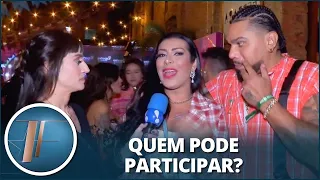 Homem ou mulher? Naldo e Moranguinho revelam quem pode entrar no 'encontro a três'