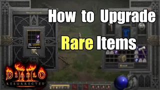 How to upgrade Rare Weapons and Armor in Diablo 2 Resurrected - 1440p