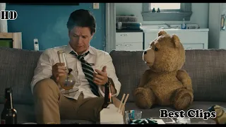 Ted 2012 Movie CLIP - Ted and John Smoking Weed and Talking about sex and orgasms || TED 2012 || 4K