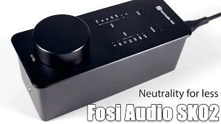 Fosi Audio SK02 affordable desktop DAC and amplifier