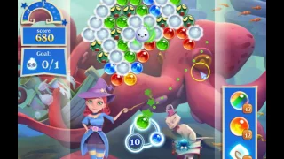 Bubble Witch Saga 2 Level 1467 with no booster & 5 bubbles left