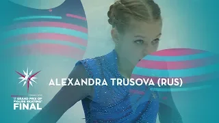 Alexandra Trusova (RUS) | Ladies Free Skating | ISU GP Finals 2019 | Turin | #GPFigure