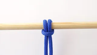 Cow Hitch - Basic Knots List - Tutorial by CBYS