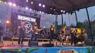 Пневмослон - Пошло всё в жопу, сяду на коня (Live @ Пляж 2.3, Chelyabinsk. 2023.07.20)