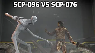 SCP-096 VS SCP-076 [SFM]