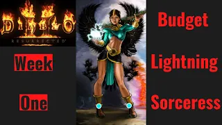 Diablo 2 Resurrected. D2R Online No Infinity Hell Lightning Sorceress