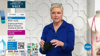 HSN | Diamond Press Crafts / Stamps By Me 04.15.2024 - 01 PM