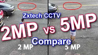 2MP vs 5MP CCTV Camera