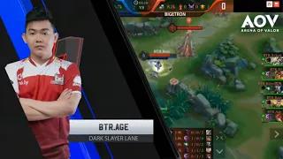 BTR AGE WENT CRAZY WITH VERES! - Top Play ASL Playoff Day 4 - Garena AOV