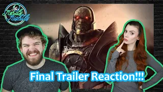 The Final Trailer!!! Snyder Cut Justice League Darkseid Trailer Reaction!!!