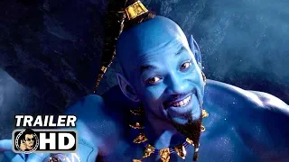 ALADDIN Teaser Trailer #3 - Will Smith as CGI Genie (2019) Disney Movie HD