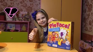 Pie Face challenge game Игра пирог торт крем в лицо челлендж