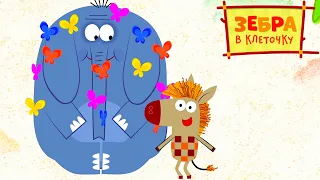 Зебра в клеточку - Найди слона - премьера на канале Союзмультфильм 2021